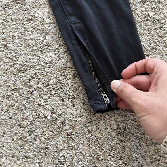Rag & Bone Jeans Size 28 Modal Cotten Leggings Made USA Gun Metal Black Gray EUC - Picture 5 of 12